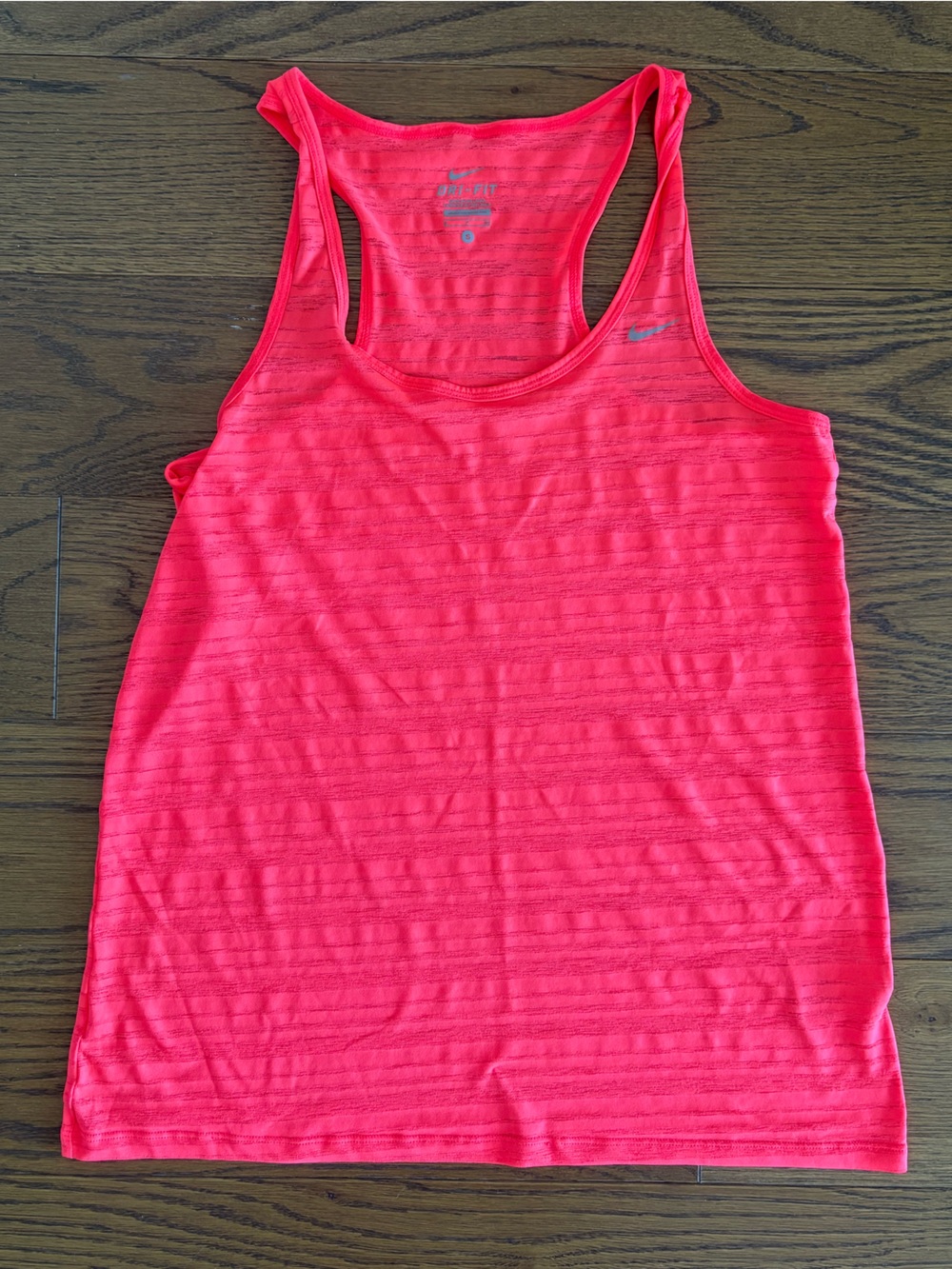 Nike Bright Coral Racerback Athletic Tank